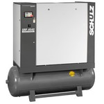 Schulz 970.4054-0 | 120 Gallon Rotary Screw Air Compressor, 150 CFM, 40 HP